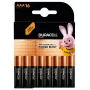 Einweg-Alkalibatterie Duracell Plus AAA — 48 x 11 x 10 mm, Packungsgewicht 160 g
