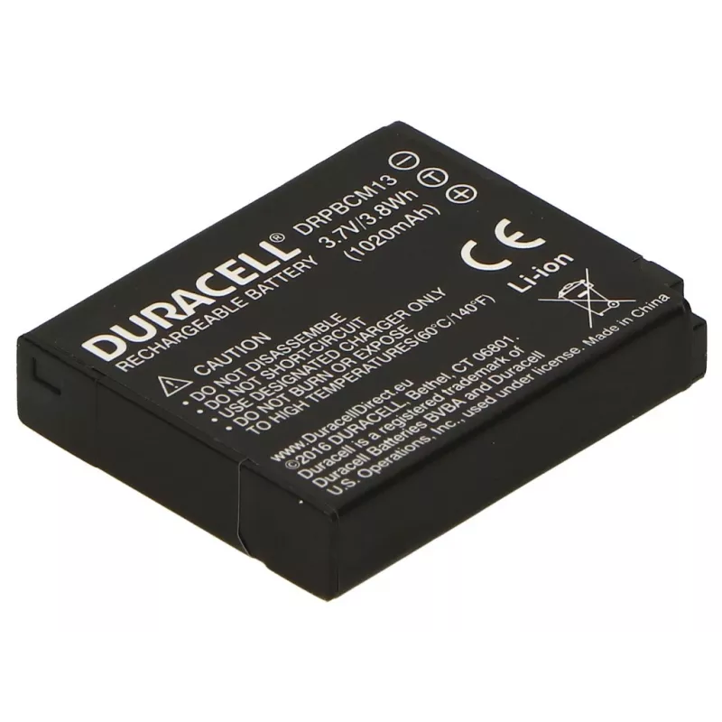 Duracell Kamera-Akku – Ersatz für Panasonic DMW-BCM13 Akku
