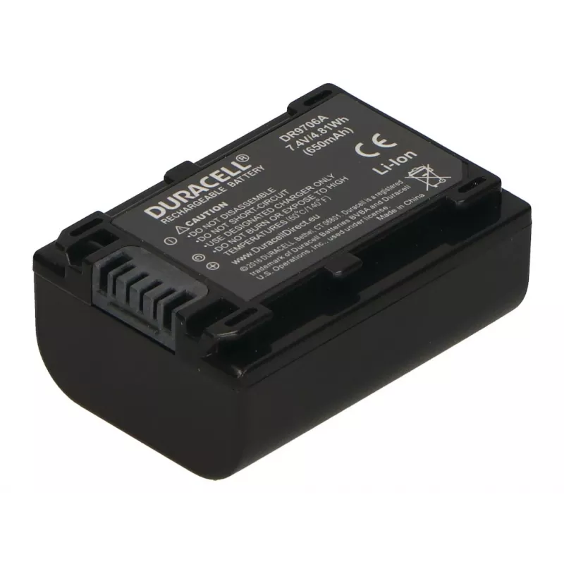 Duracell Camcorder-Akku – ersetzt Sony NP-FV50 Akku