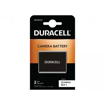 Duracell Kamera-Akku - Ersatz für Olympus BLN-1 Akku, Olympus, 1140 mAh, 7,4 V, Lithium-Ionen (Li-Ion)