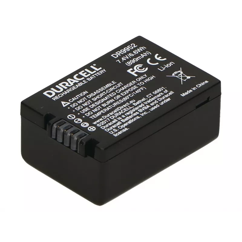 Duracell Kamera-Akku – ersetzt Panasonic DMW-BMB9E Akku