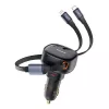 Baseus Enjoyment Pro 60W Auto-Ladegerät USB-Kabel