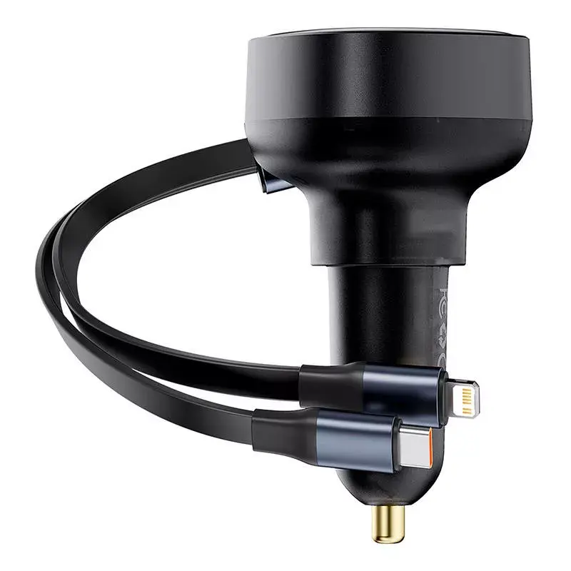 Baseus Enjoyment Pro 60W Auto-Ladegerät USB-Kabel