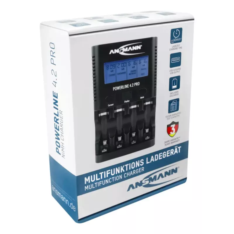 Batterieladegerät Ansmann Powerline 4.2 Pro