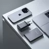 Netzteil Intenso W65ACC USB-A- und USB-C-Anschlüsse schwarz