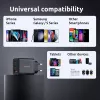 Netzteil Intenso W65ACC USB-A- und USB-C-Anschlüsse schwarz
