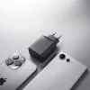 Netzteil Intenso W65ACC USB-A- und USB-C-Anschlüsse schwarz