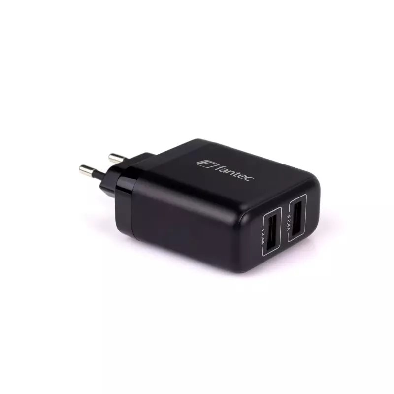 Ladegerät Fantec SC-A244 Universal Schwarz AC Innenbereich