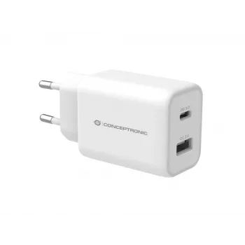 Conceptronic ALTHEA 2-Port 33W USB PD PPS Ladegerät, QC 3.0