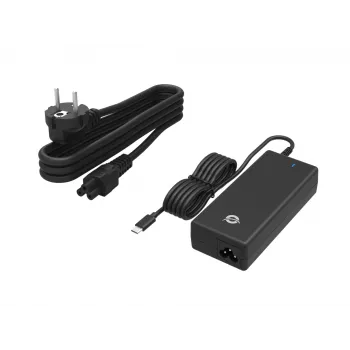Conceptronic OZUL03BE 100W GaN Desktop-USB-PD-Ladegerät, Universell, Innenbereich, 100–240 V, 50–60 Hz, 100 W, 5–20 V