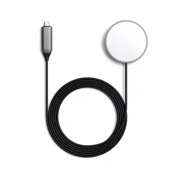 Mobiltelefon-Ladegerät Satechi ST-UCQIMCM USB Kabelloses Laden Grau Weiß