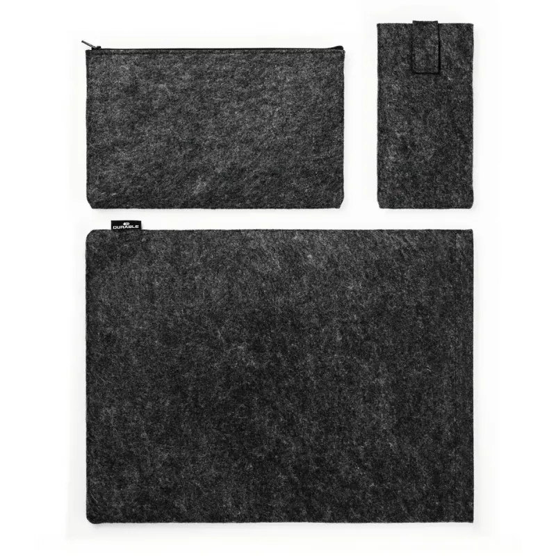 Sleeve case Durable Effect 41,7 cm 16,4 Zoll Anthrazit 2 Fronttaschen