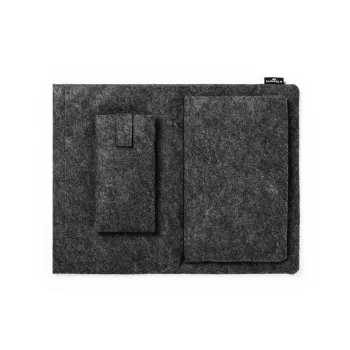 Sleeve case Durable Effect 41,7 cm 16,4 Zoll Anthrazit 2 Fronttaschen