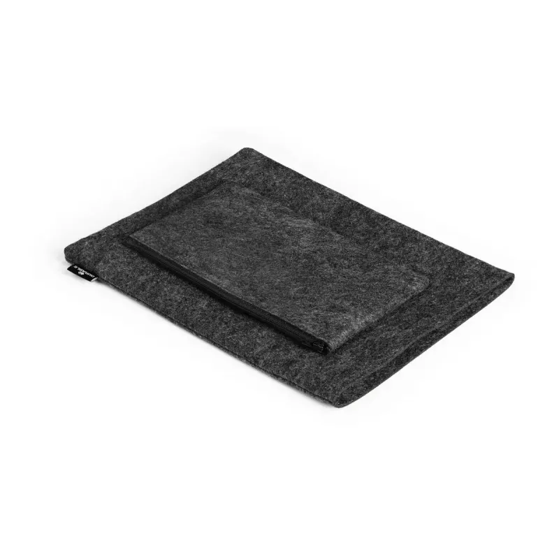 Sleeve Case Durable Effect 33 cm 13 Zoll Anthrazit 1 Fronttasche einfarbig