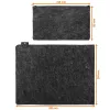 Sleeve Case Durable Effect 33 cm 13 Zoll Anthrazit 1 Fronttasche einfarbig