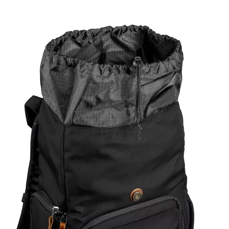 Backpack Mantona Luis junior Schwarz Braun Leder Metall Polyester Synthetik