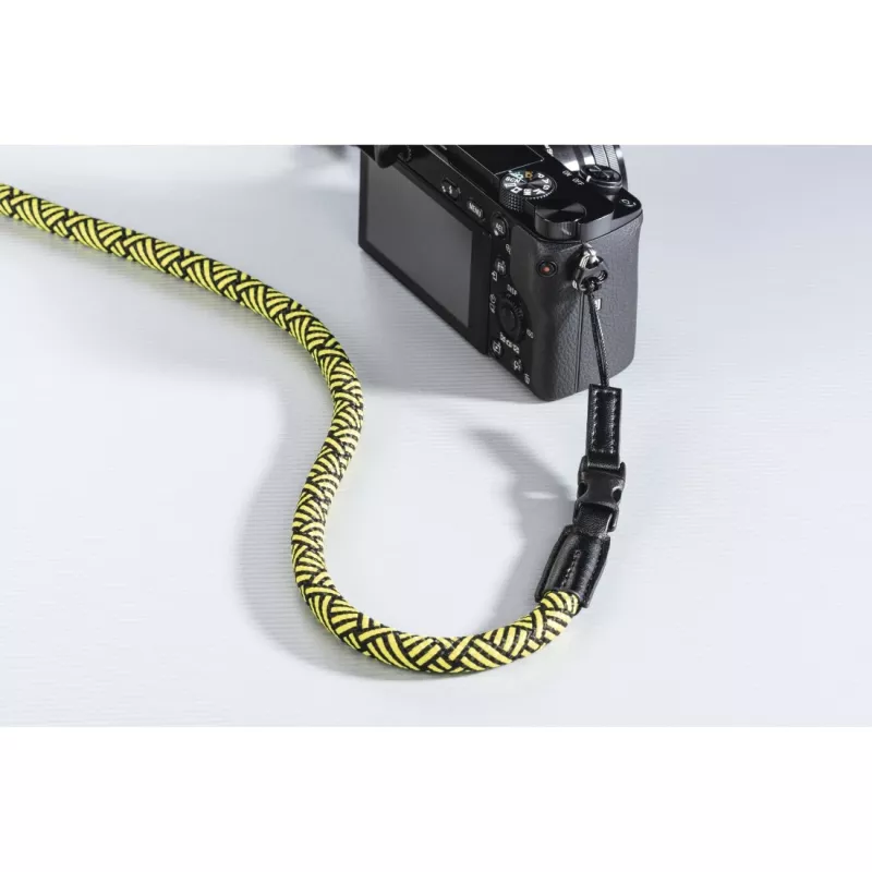 Hama Braid 120 Gurt Digitalkamera Nylon Schwarz, Gelb