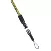 Hama Braid 120 Gurt Digitalkamera Nylon Schwarz, Gelb