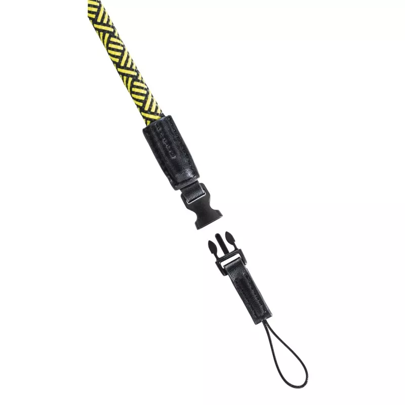 Hama Braid 120 Gurt Digitalkamera Nylon Schwarz, Gelb
