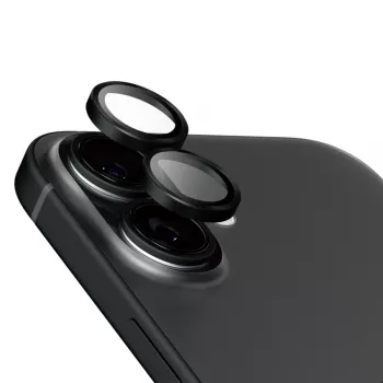 PanzerGlass ® Hoops® Keramik Kamera-Linsenschutz iPhone 16 | 16 Plus