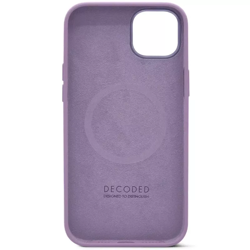 Rückabdeckung Decoded iPhone 14 Plus Lavendel 17 cm AntiMikrobiell
