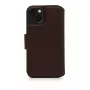 Wallet-Hülle Decoded iPhone 14 Plus Braun 6,7 Zoll 3 Kartenfächer