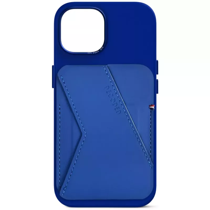 Decoded D24MSCS1GB Blue Silicone Karten-Stand-Wallet