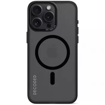 Cover Decoded iPhone 15 Pro Max 17 cm Schwarz Transparent
