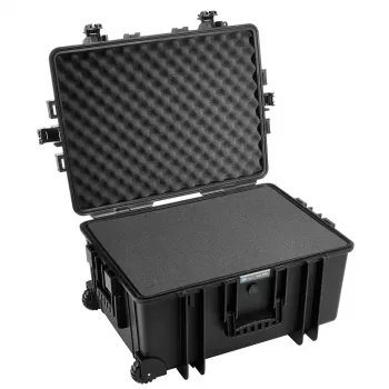 Trolley B&W 6800/B/SI Polypropylen Schwarz 8,12 kg
