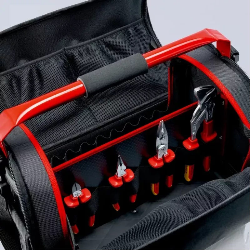 Werkzeugtasche Knipex 00 21 08 LE Schwarz Rot Polyester