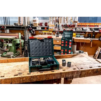 Werkzeug-Aufbewahrungskoffer Metabo 626897000 Schwarz Grün ABS Schlagfest
