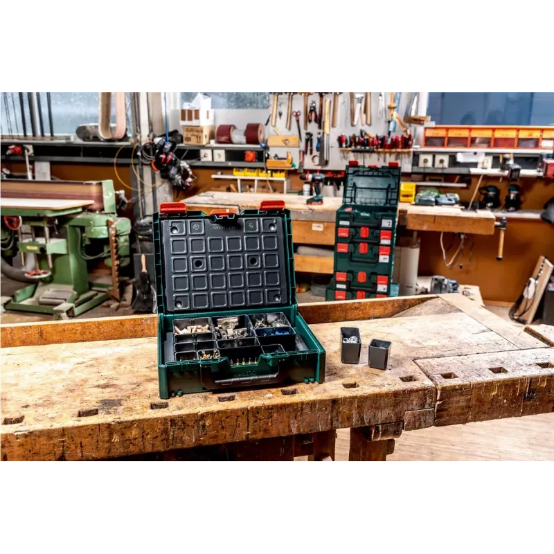 Werkzeug-Aufbewahrungskoffer Metabo 626897000 Schwarz Grün ABS Schlagfest