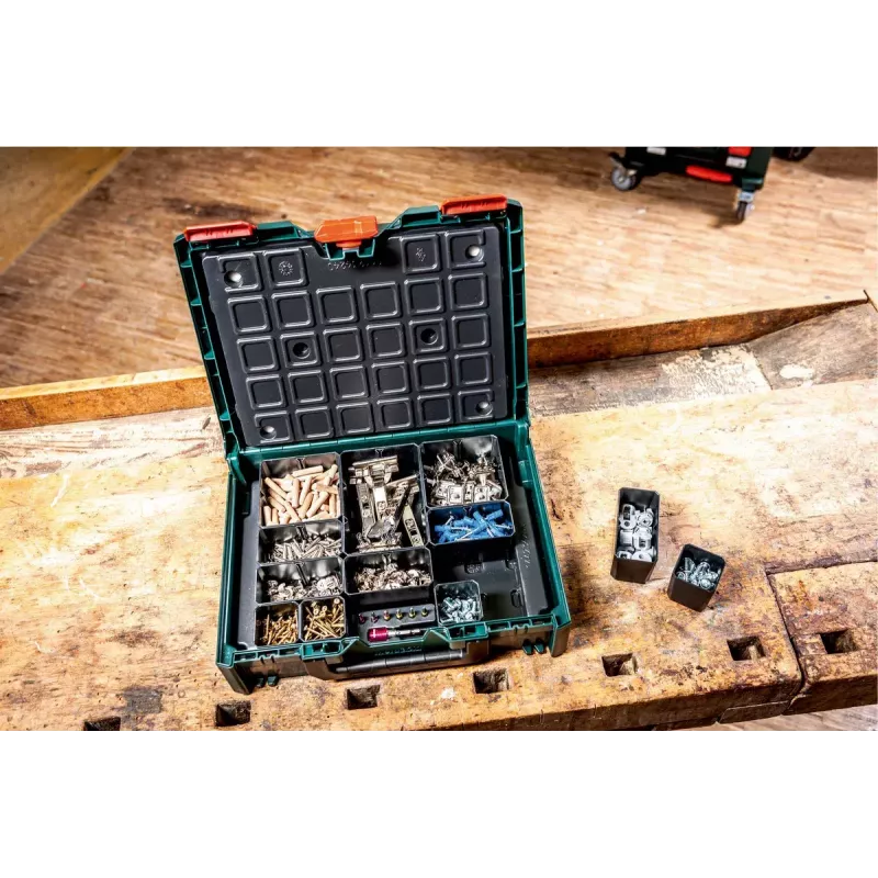 Werkzeug-Aufbewahrungskoffer Metabo 626897000 Schwarz Grün ABS Schlagfest