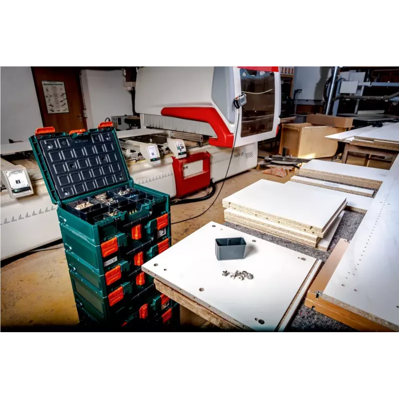Werkzeug-Aufbewahrungskoffer Metabo 626897000 Schwarz Grün ABS Schlagfest
