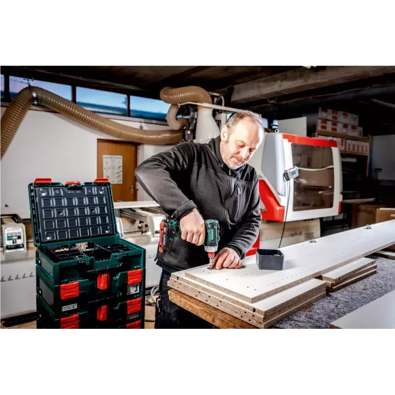 Werkzeug-Aufbewahrungskoffer Metabo 626897000 Schwarz Grün ABS Schlagfest