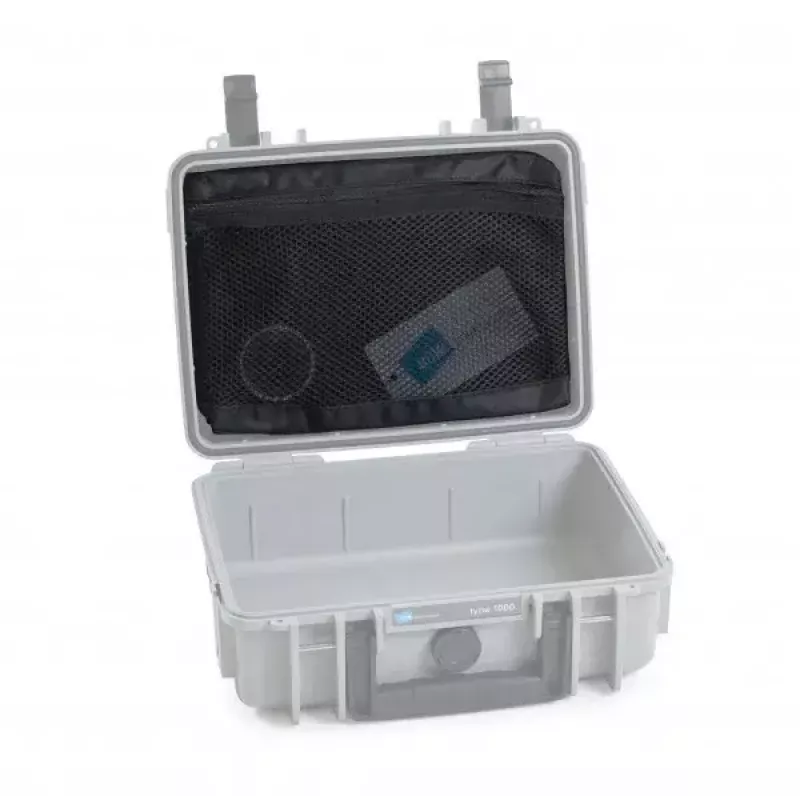 Deckelnetz B&W Cases MB/1000 Outdoor-Aufbewahrungsbehälter Schwarz