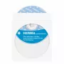 Hülle HERMA CD-/DVD-Taschen aus Papier weiß mit Klebepunkt 100 Stück