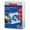 Hama DVD Jewel Case, schlank 10, transparent 10 Disks