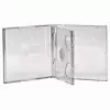 CD Doppel-Jewelcase Hama 44752 Packung mit 5 für 2 Discs Transparent