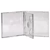 CD Doppel-Jewelcase Hama 44752 Packung mit 5 für 2 Discs Transparent