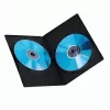 DVD schlank Double-Box Hama 51185 Schwarz 2 Discs