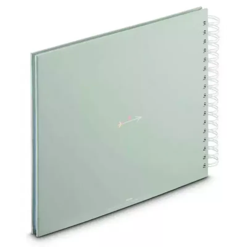 Hama Good Things Fotoalbum Grün 100 Blatt 10 x 15 Spiralbindung
