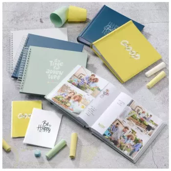Hama Good Things Fotoalbum Blau 100 Blatt 10 x 15 Spiralbindung