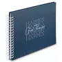 Hama Good Things Fotoalbum Blau 100 Blatt 10 x 15 Spiralbindung