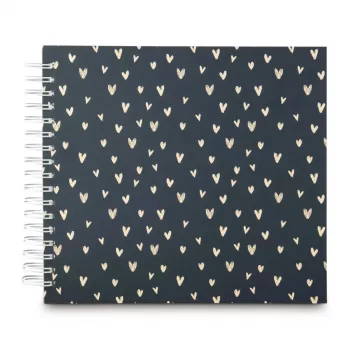 Hama Lovely Fotoalbum Blau 100 Blatt 10 x 15 cm Spiralbindung