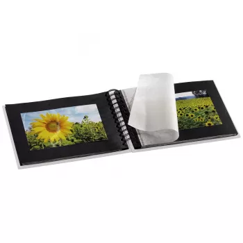 Hama Fine Art Fotoalbum Grau 50 Blatt 10 x 15 cm