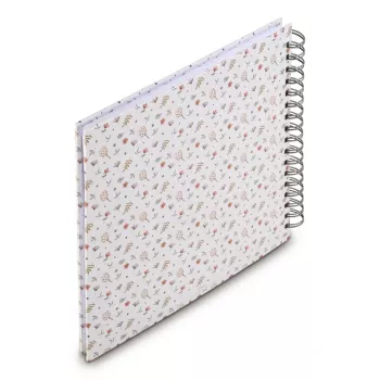 Hama Floral Fotoalbum Mehrfarbig 100 Blatt 10 x 15 cm Spiralbindung