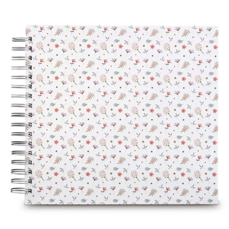 Hama Floral Fotoalbum Mehrfarbig 100 Blatt 10 x 15 cm Spiralbindung