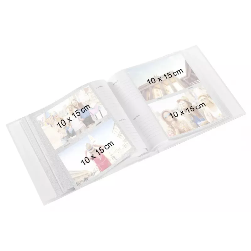 Fotoalbum Hama 00007734 200 Seiten 10x15 cm Schwarz