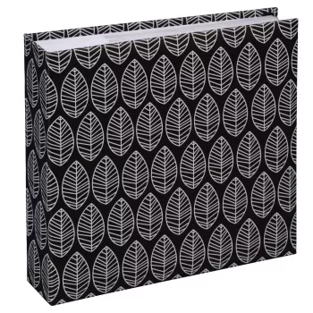 Hama La Fleur Fotoalbum Schwarz 100 Blatt 10 x 15